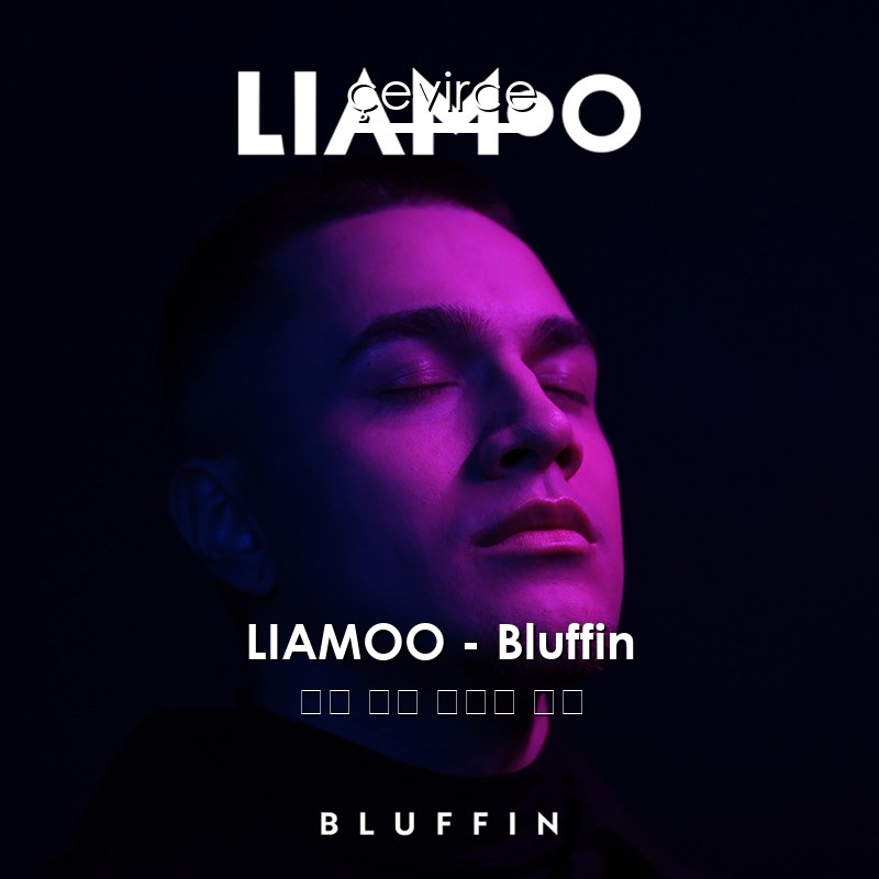 LIAMOO – Bluffin 英語 歌詞 中國人 翻譯