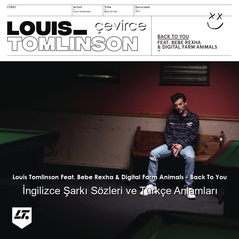 Louis Tomlinson Feat. Bebe Rexha & Digital Farm Animals – Back To You İngilizce Şarkı Sözleri Türkçe Anlamları