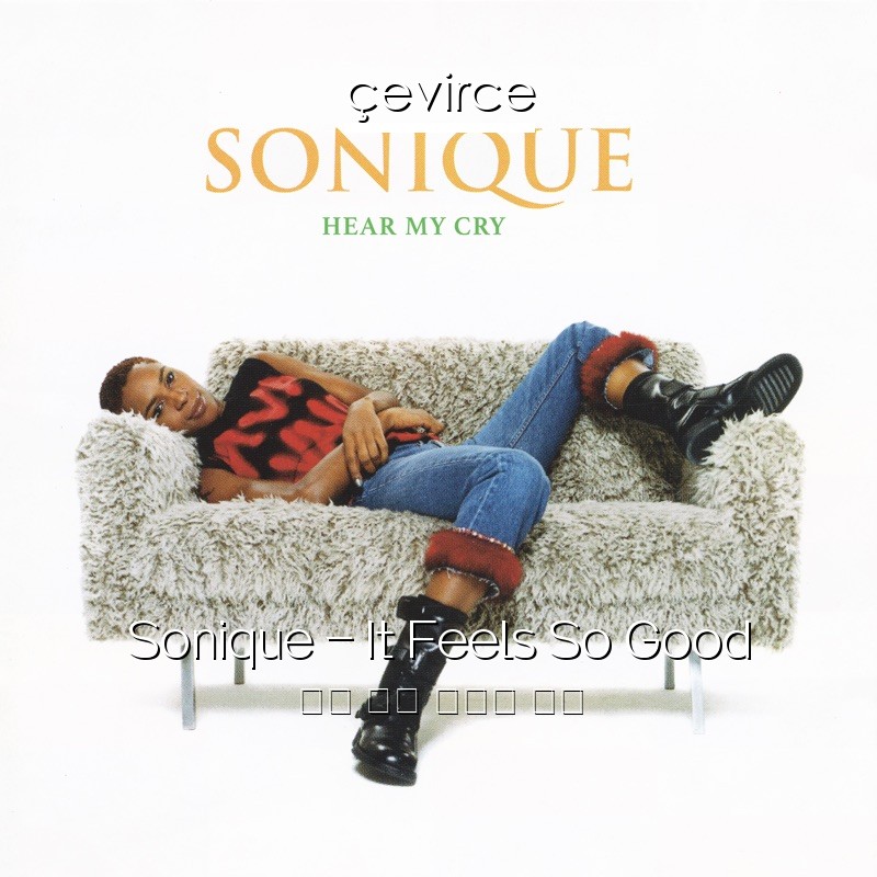 Sonique – It Feels So Good 英語 歌詞 中國人 翻譯