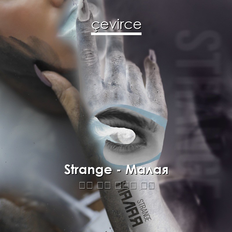 Strange – Малая 俄語 歌詞 中國人 翻譯