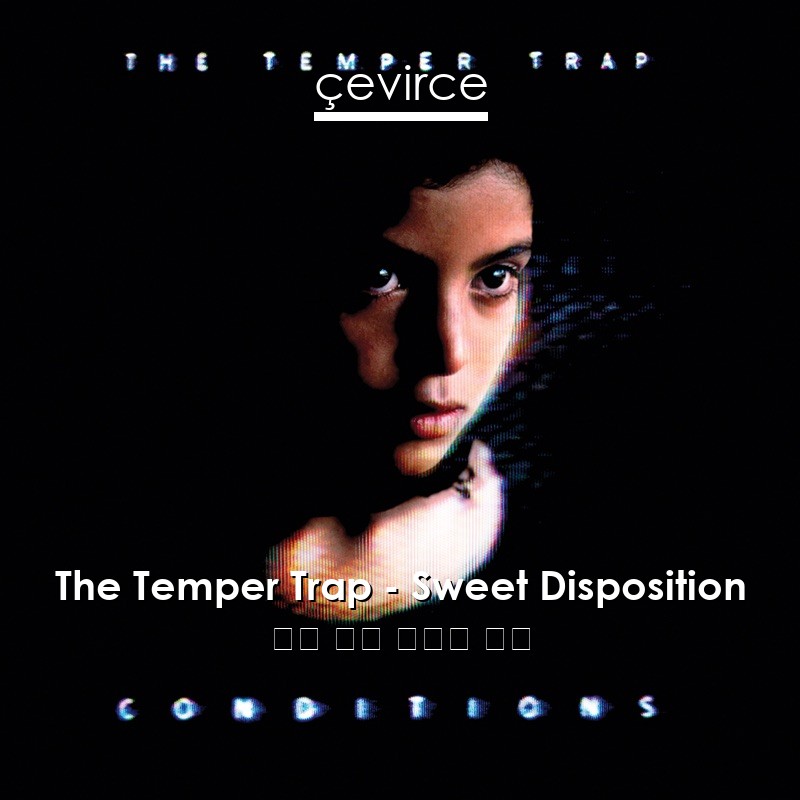 The Temper Trap – Sweet Disposition 英語 歌詞 中國人 翻譯