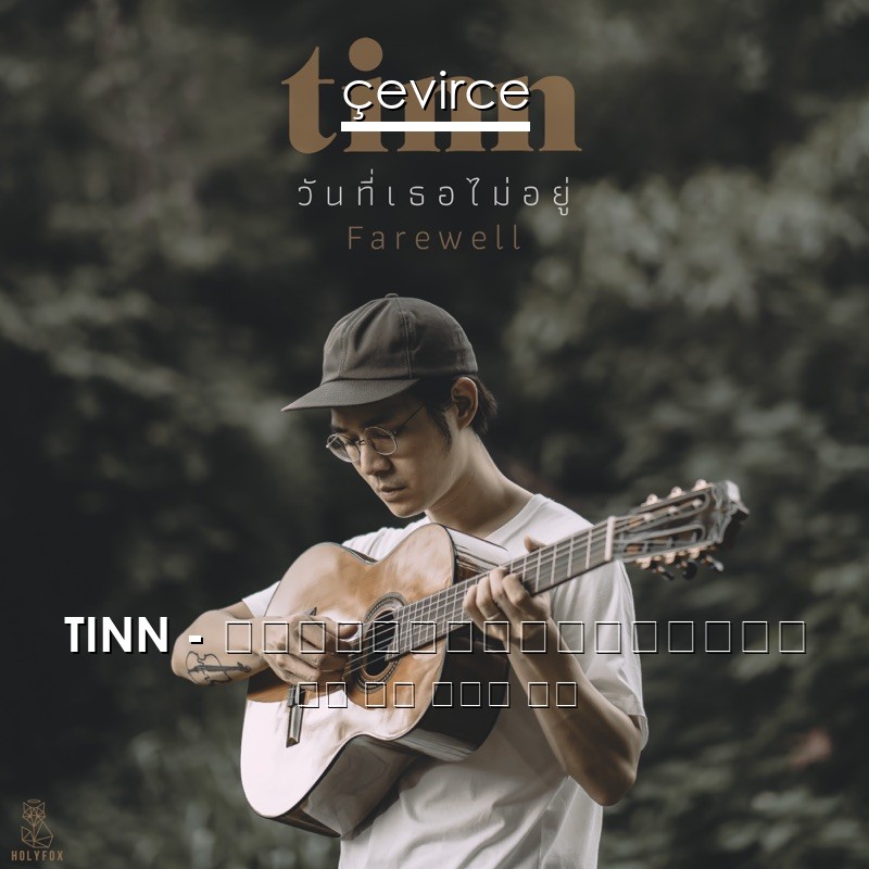 TINN – วันที่เธอไม่อยู่ 泰國 歌詞 中國人 翻譯