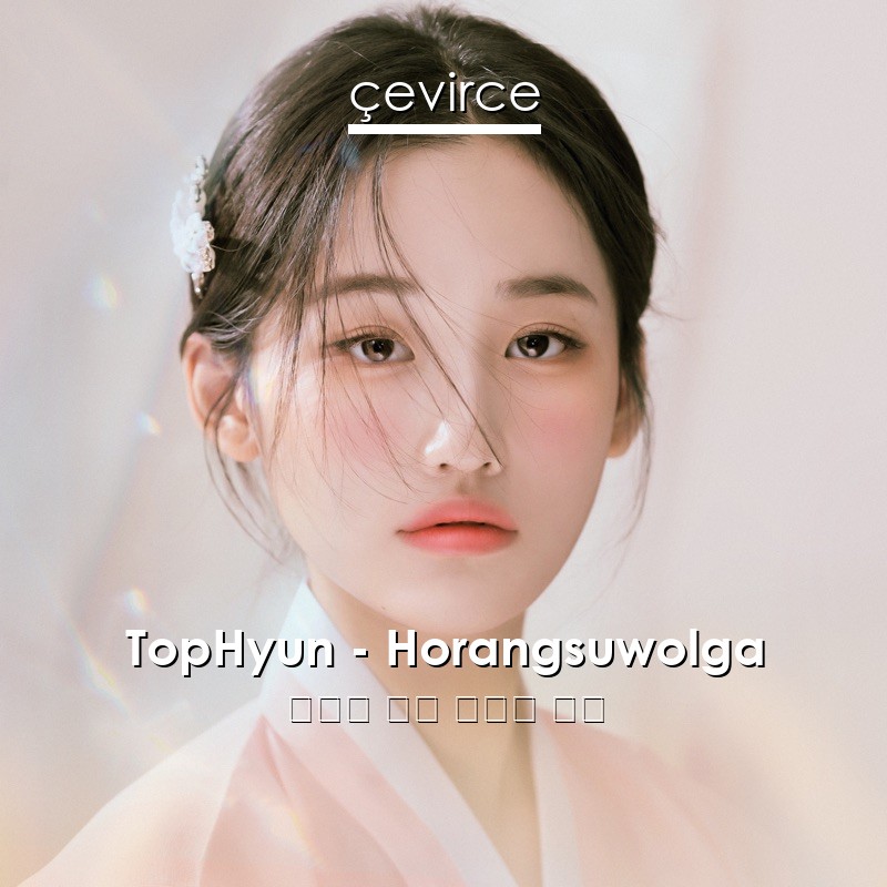 TopHyun – Horangsuwolga 韓國人 歌詞 中國人 翻譯