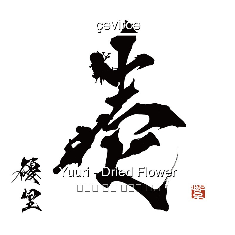 Yuuri – Dried Flower 日本人 歌詞 中國人 翻譯