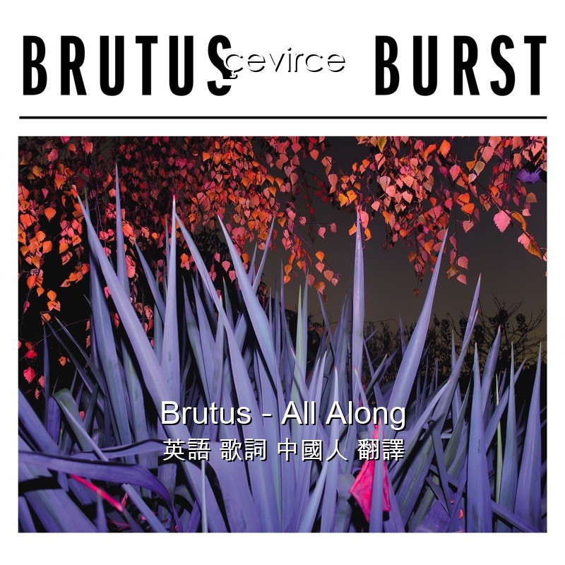 Brutus – All Along 英語 歌詞 中國人 翻譯