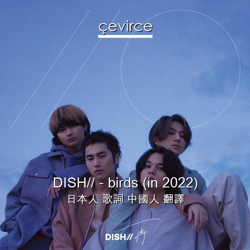 DISH// – birds (in 2022) 日本人 歌詞 中國人 翻譯