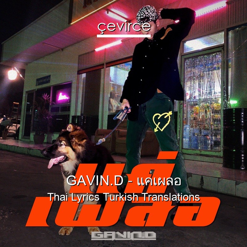 GAVIN.D – แค่เผลอ Thai Lyrics Turkish Translations