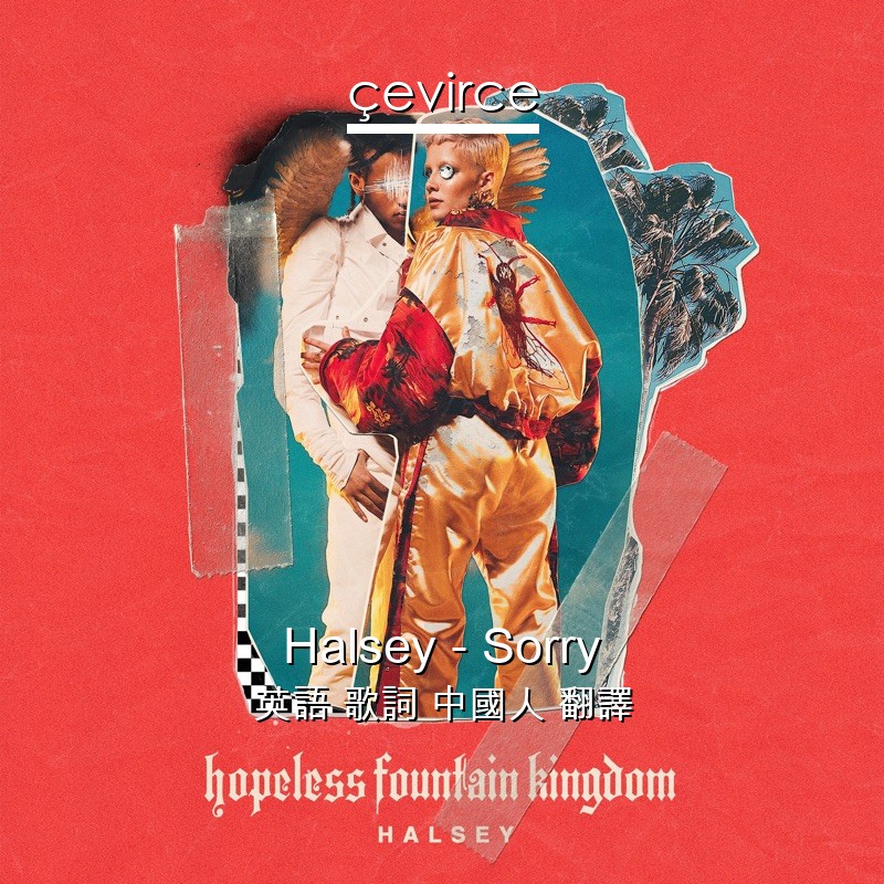 Halsey – Sorry 英語 歌詞 中國人 翻譯