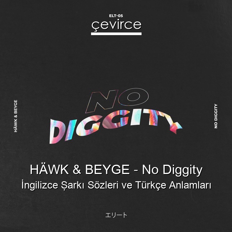 HÄWK & BEYGE – No Diggity İngilizce Şarkı Sözleri Türkçe Anlamları