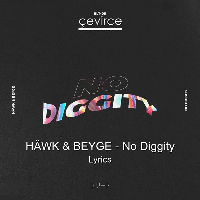 HÄWK & BEYGE – No Diggity Lyrics