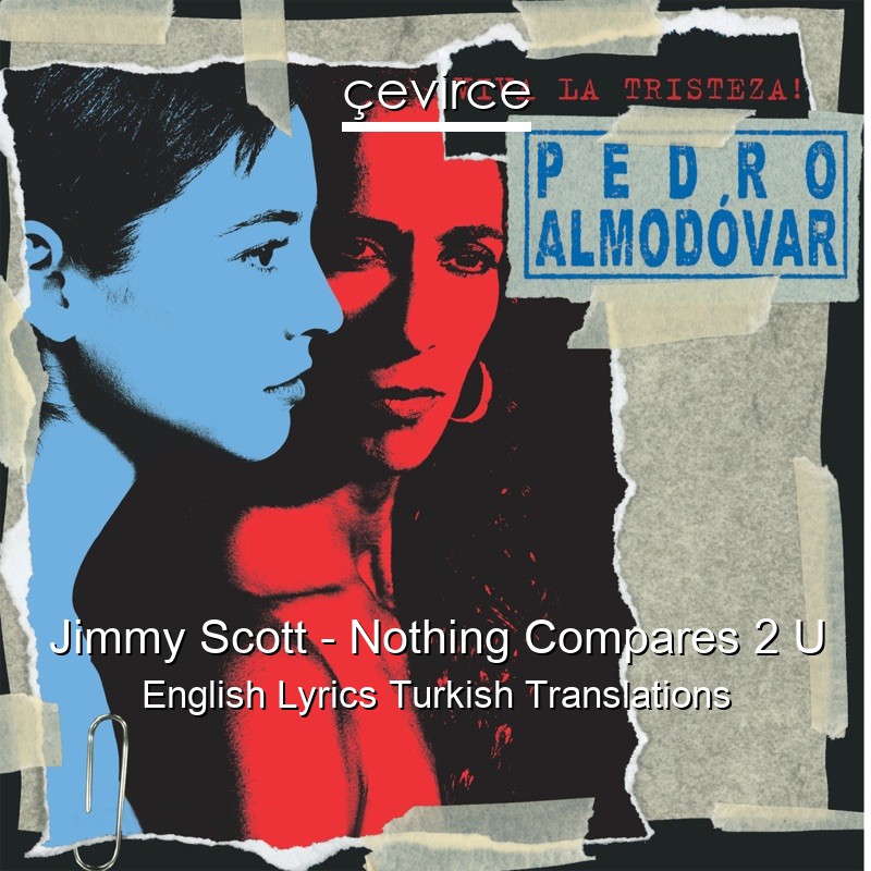 Jimmy Scott – Nothing Compares 2 U English Lyrics Turkish Translations