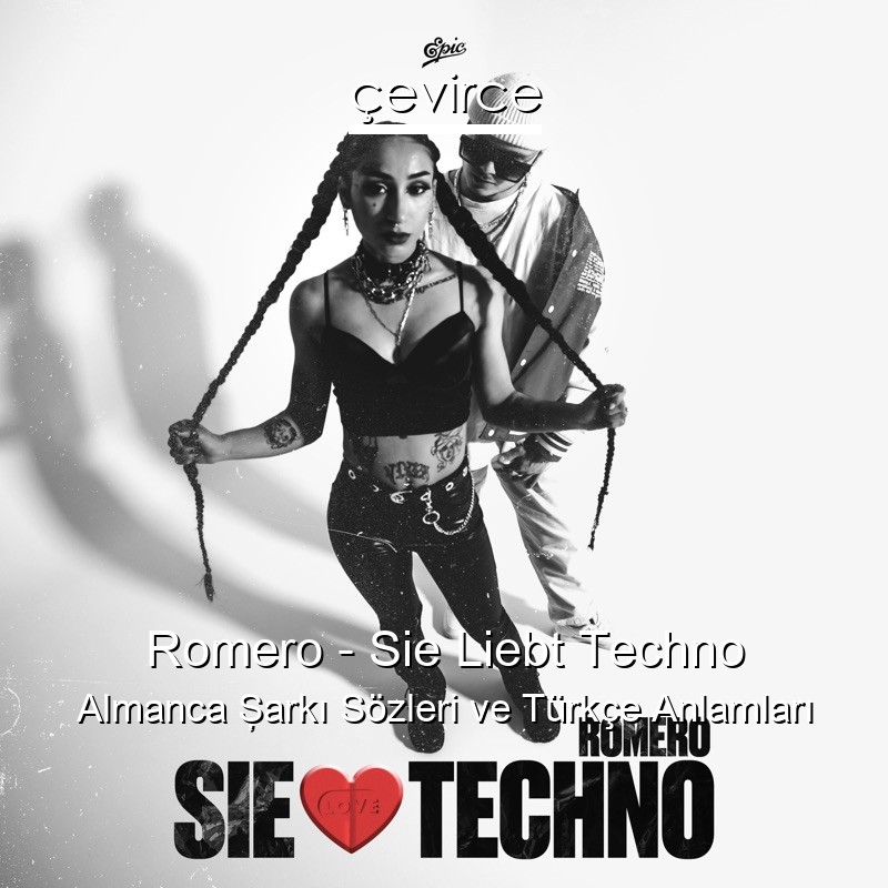 Romero – Sie Liebt Techno Almanca Şarkı Sözleri Türkçe Anlamları