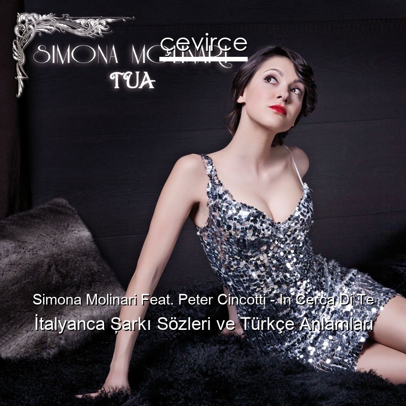 Simona Molinari Feat. Peter Cincotti – In Cerca Di Te İtalyanca Şarkı Sözleri Türkçe Anlamları