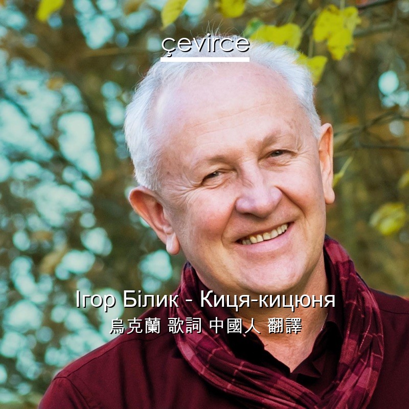 Ігор Білик – Киця-кицюня 烏克蘭 歌詞 中國人 翻譯