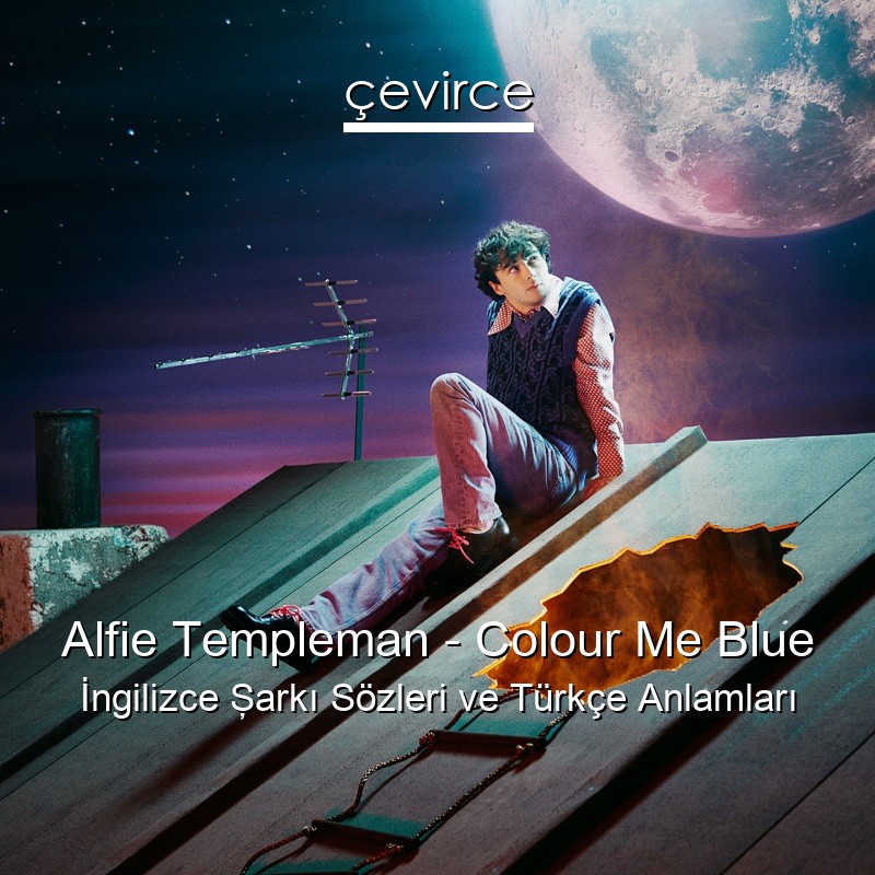 Alfie Templeman – Colour Me Blue İngilizce Şarkı Sözleri Türkçe Anlamları