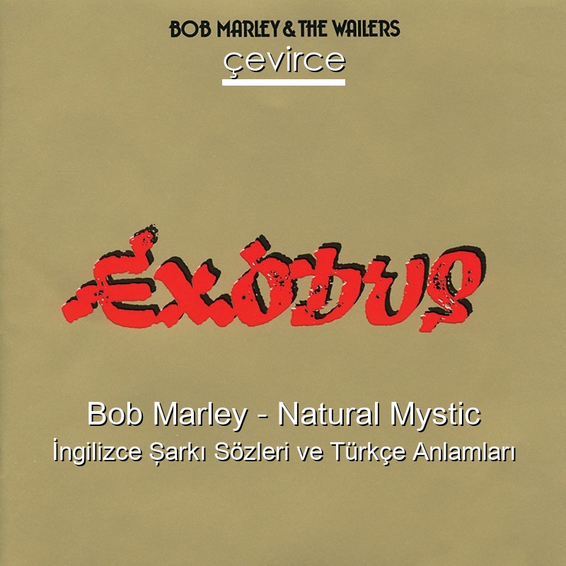 Bob Marley – Natural Mystic İngilizce Şarkı Sözleri Türkçe Anlamları