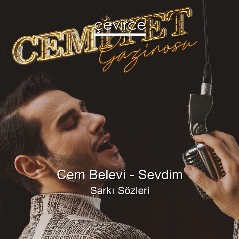 Cem Belevi – Sevdim Şarkı Sözleri