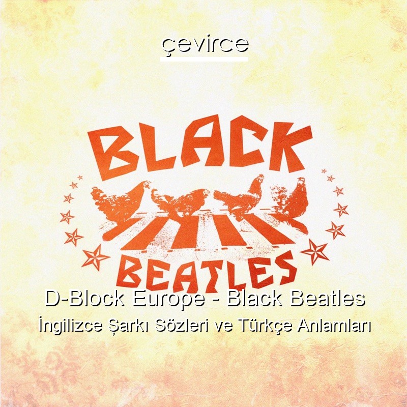 D-Block Europe – Black Beatles İngilizce Şarkı Sözleri Türkçe Anlamları