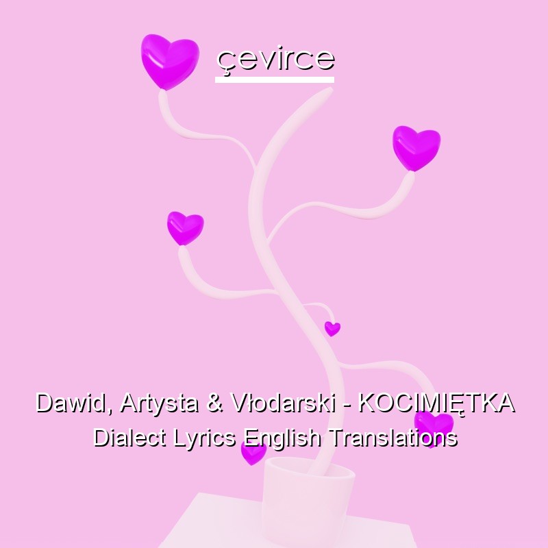 Dawid, Artysta & Vłodarski – KOCIMIĘTKA Dialect Lyrics English Translations