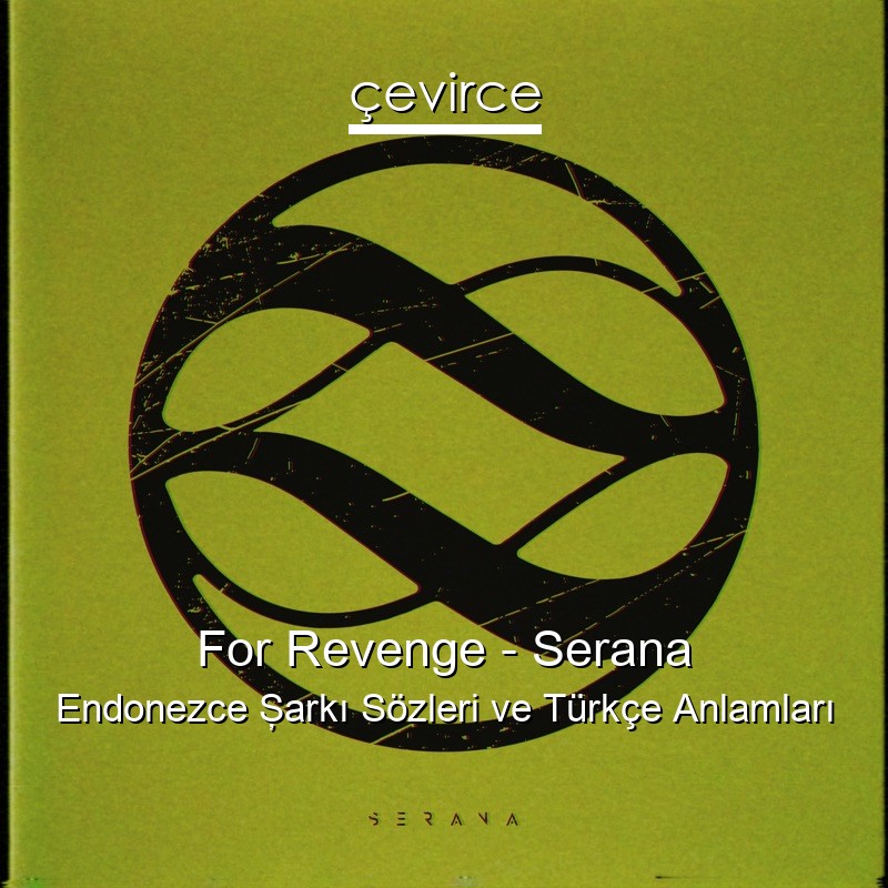 For Revenge – Serana Endonezce Şarkı Sözleri Türkçe Anlamları