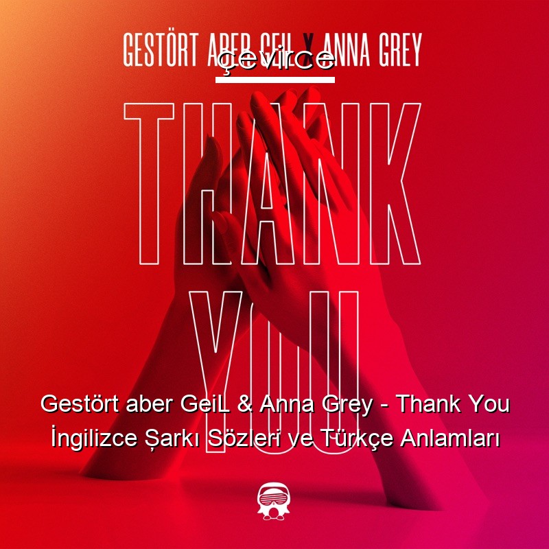Gestört aber GeiL & Anna Grey – Thank You İngilizce Şarkı Sözleri Türkçe Anlamları