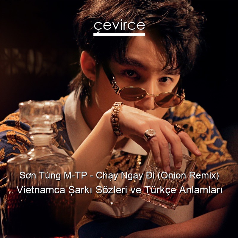 Sơn Tùng M-TP – Chạy Ngay Đi (Onion Remix) Vietnamca Şarkı Sözleri Türkçe Anlamları