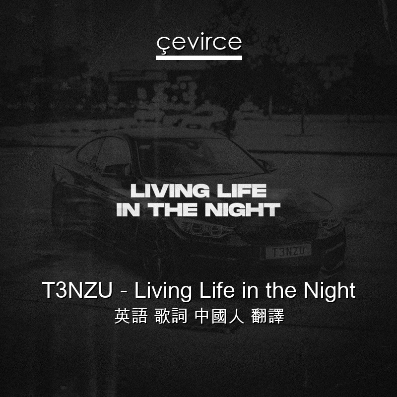 T3NZU – Living Life in the Night 英語 歌詞 中國人 翻譯