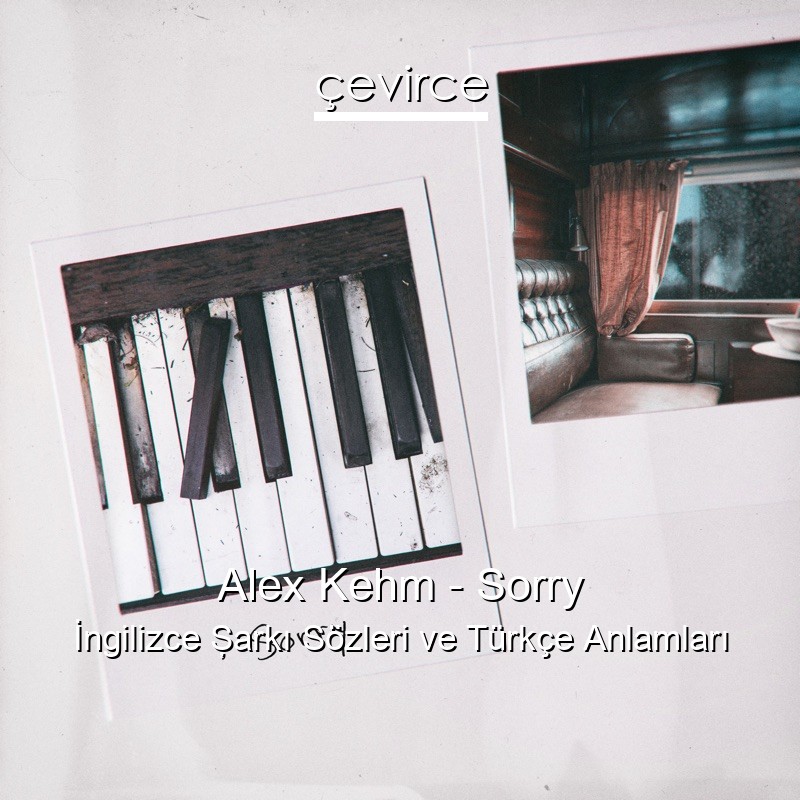 Alex Kehm – Sorry İngilizce Şarkı Sözleri Türkçe Anlamları