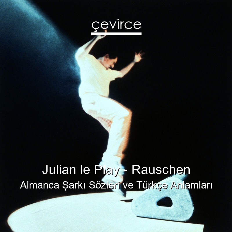 Julian le Play – Rauschen Almanca Şarkı Sözleri Türkçe Anlamları