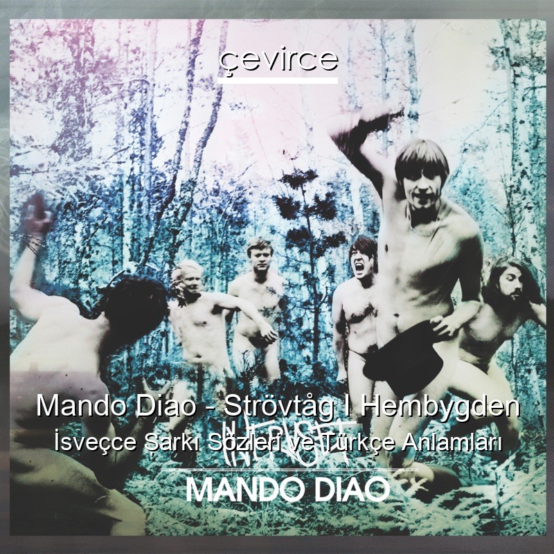 Mando Diao – Strövtåg I Hembygden İsveçce Şarkı Sözleri Türkçe Anlamları