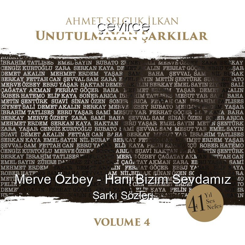 Merve Özbey – Hani Bizim Sevdamız Şarkı Sözleri