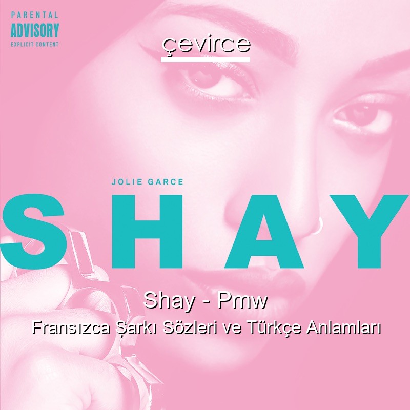 Shay – Pmw Fransızca Şarkı Sözleri Türkçe Anlamları