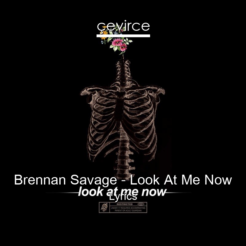Brennan Savage – Look At Me Now Lyrics