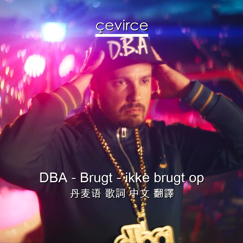 DBA – Brugt – ikke brugt op 丹麦语 歌詞 中文 翻譯