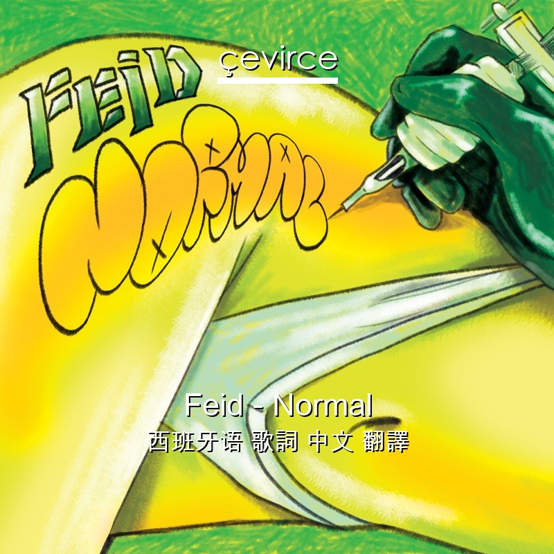 Feid – Normal 西班牙语 歌詞 中文 翻譯