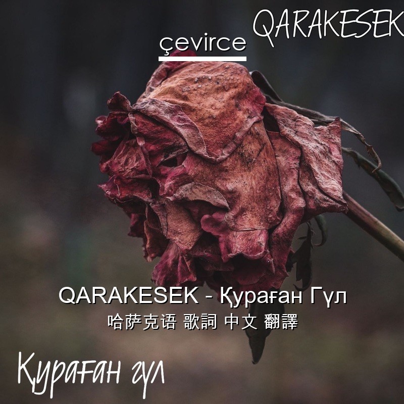 QARAKESEK – Қураған Гүл 哈萨克语 歌詞 中文 翻譯