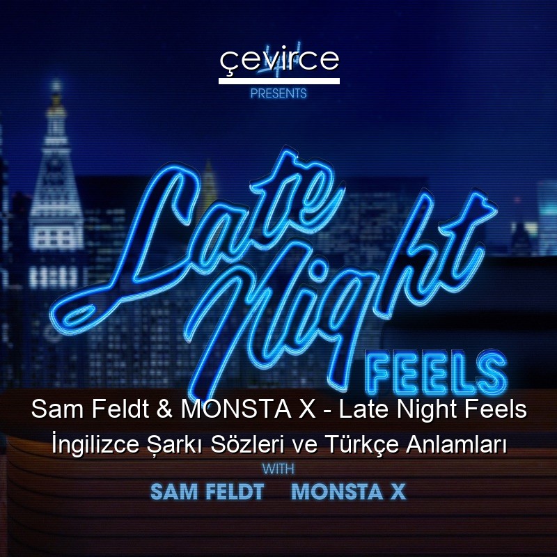 Sam Feldt & MONSTA X – Late Night Feels İngilizce Şarkı Sözleri Türkçe Anlamları