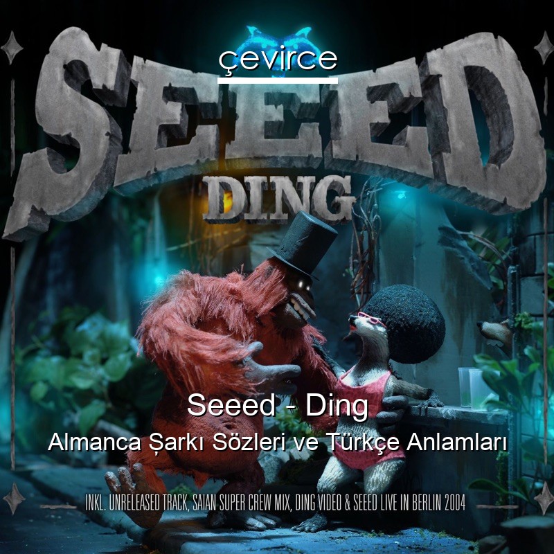 Seeed – Ding Almanca Şarkı Sözleri Türkçe Anlamları