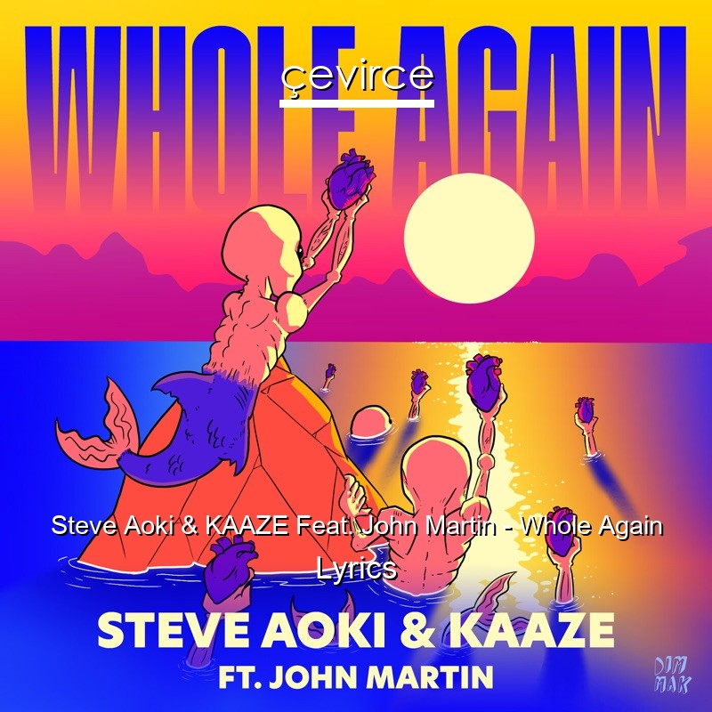 Steve Aoki & KAAZE Feat. John Martin – Whole Again Lyrics