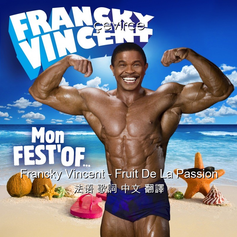 Francky Vincent – Fruit De La Passion 法语 歌詞 中文 翻譯