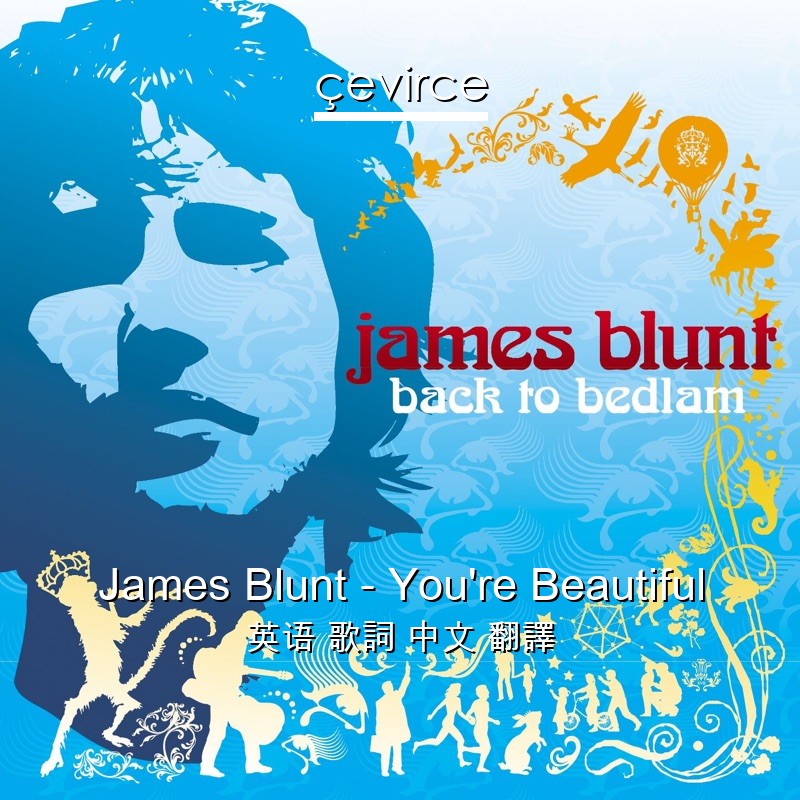 James Blunt – You’re Beautiful 英语 歌詞 中文 翻譯