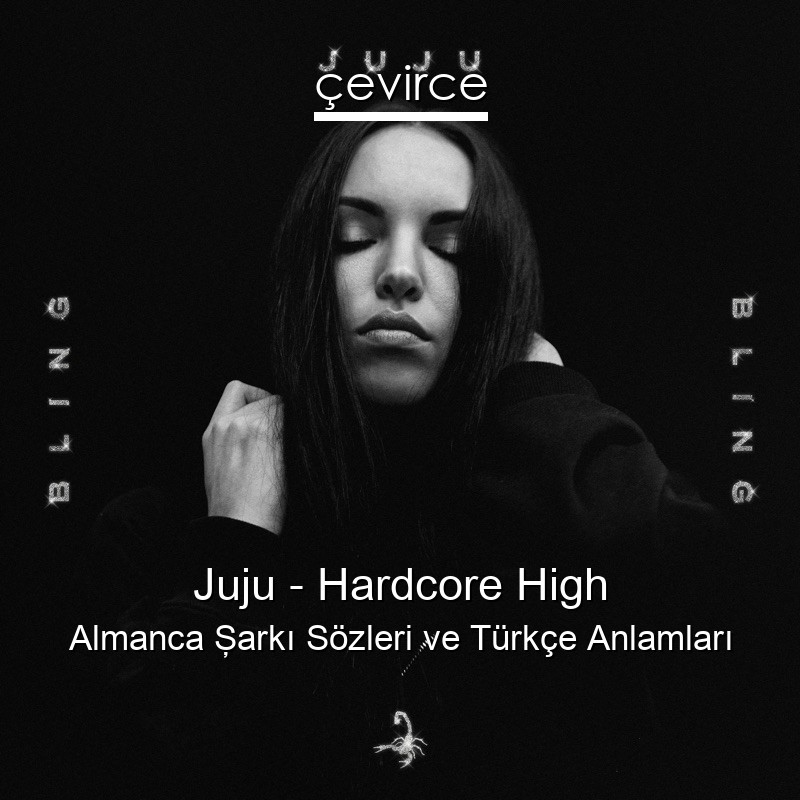 Juju – Hardcore High Almanca Şarkı Sözleri Türkçe Anlamları