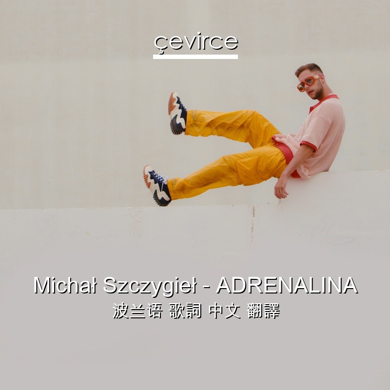 Michał Szczygieł – ADRENALINA 波兰语 歌詞 中文 翻譯