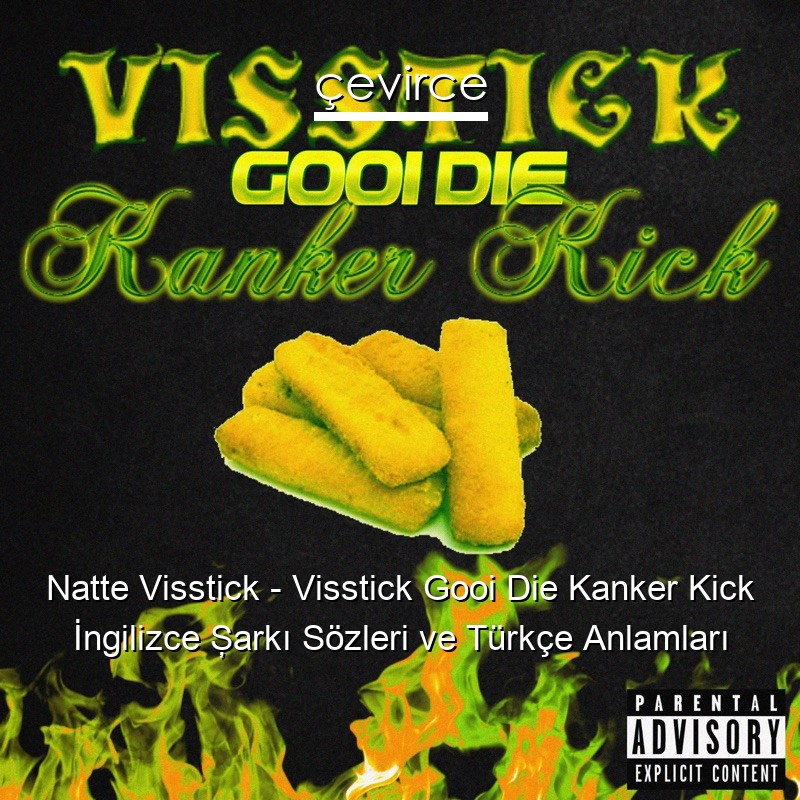 Natte Visstick – Visstick Gooi Die Kanker Kick İngilizce Şarkı Sözleri Türkçe Anlamları