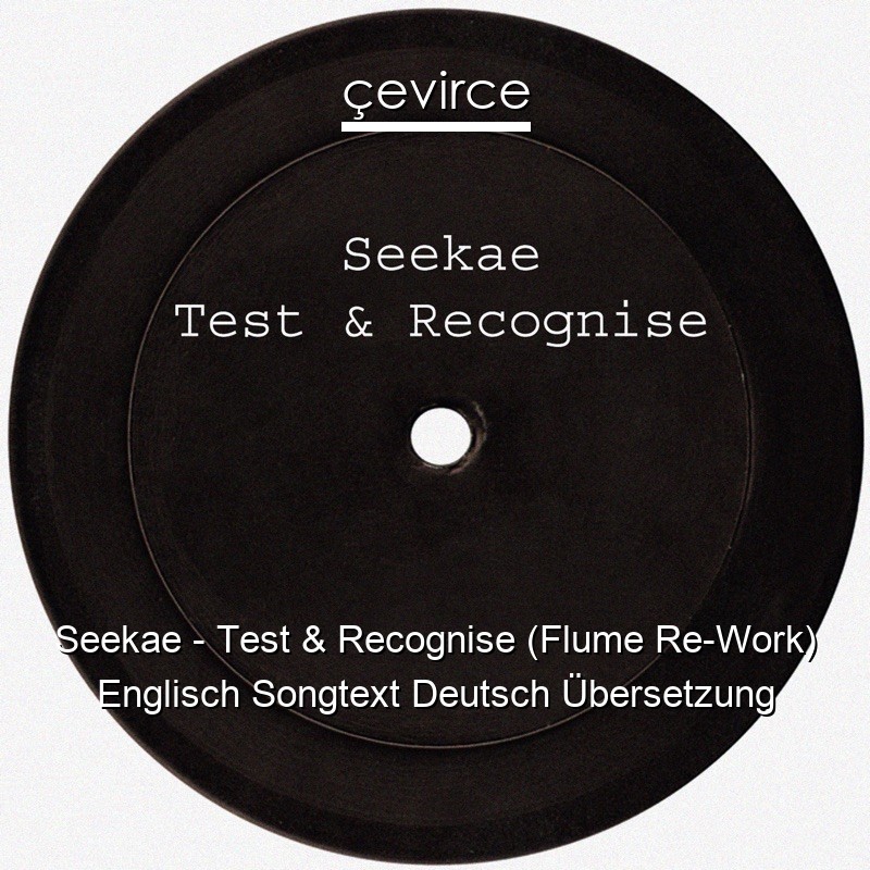 Seekae – Test & Recognise (Flume Re-Work) Englisch Songtext Deutsch Übersetzung