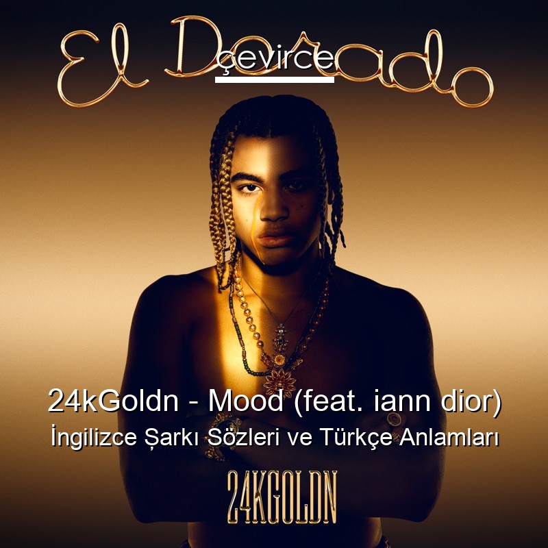 24kGoldn – Mood (feat. iann dior) İngilizce Şarkı Sözleri Türkçe Anlamları