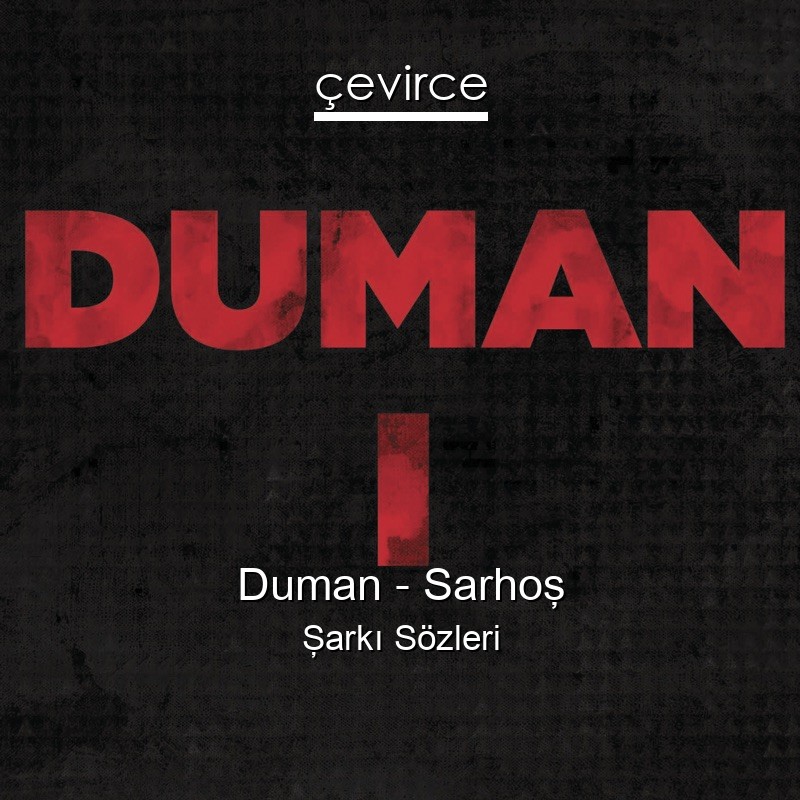 Duman – Sarhoş Şarkı Sözleri