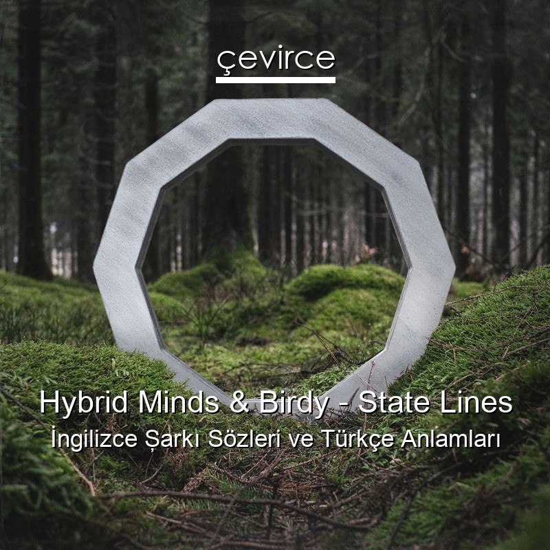 Hybrid Minds & Birdy – State Lines İngilizce Şarkı Sözleri Türkçe Anlamları