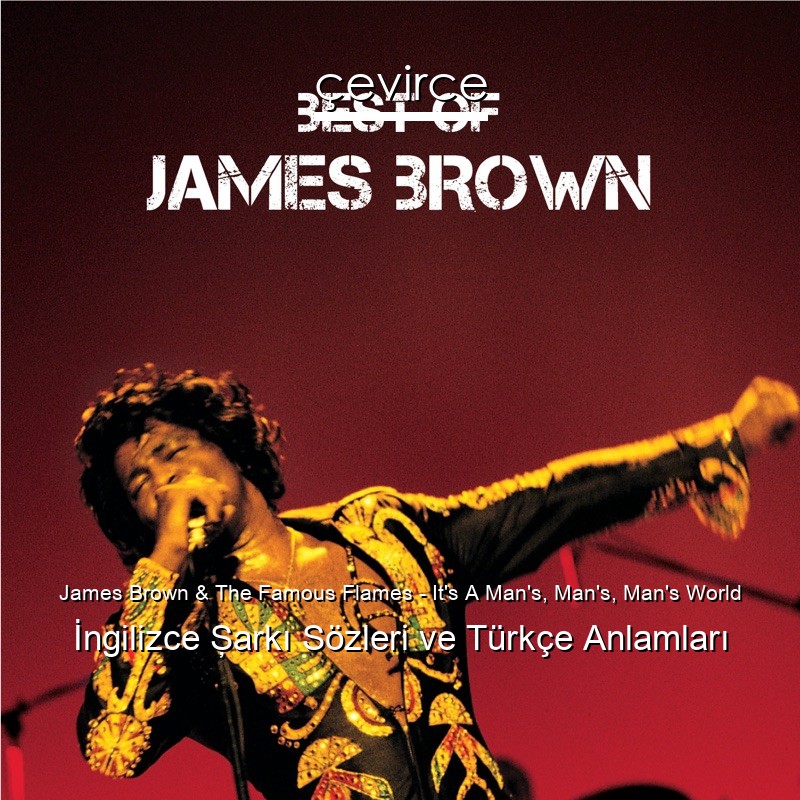 James Brown & The Famous Flames – It’s A Man’s, Man’s, Man’s World İngilizce Şarkı Sözleri Türkçe Anlamları
