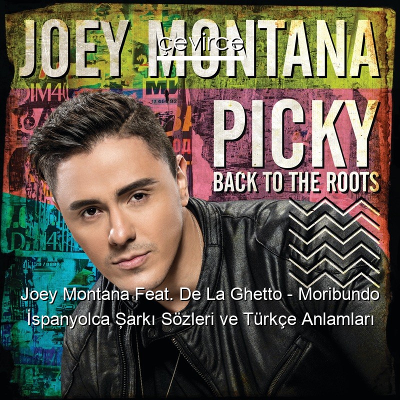 Joey Montana Feat. De La Ghetto – Moribundo İspanyolca Şarkı Sözleri Türkçe Anlamları